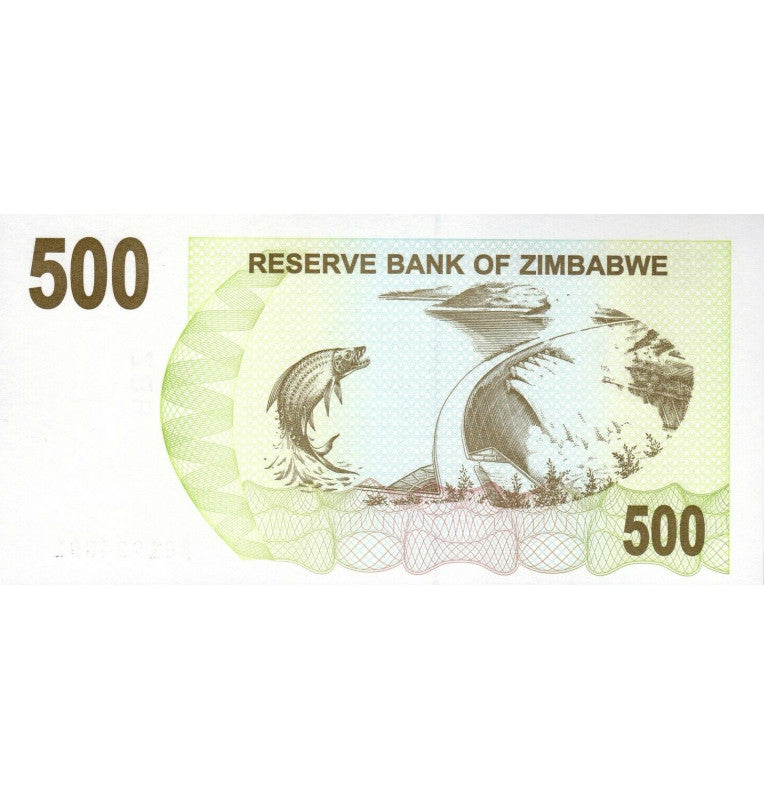 Zimbabwe $500 2006 Pick 43